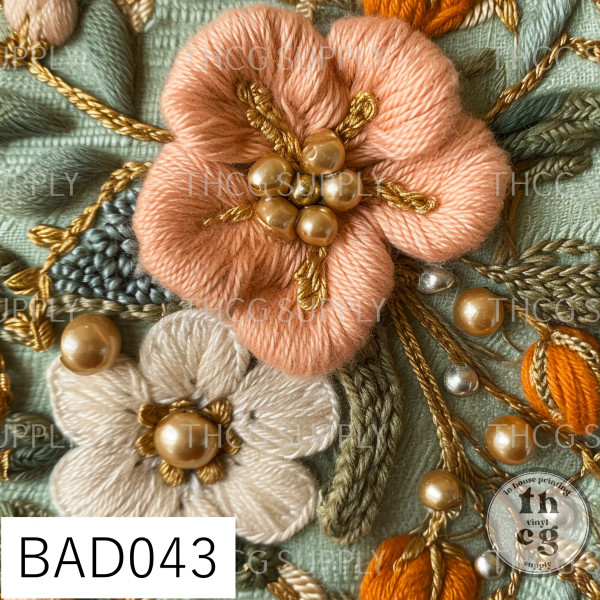 BAD043 3D Florals