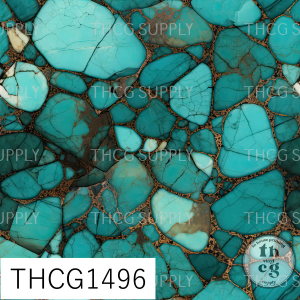 THCG1496 Turquoise Marble
