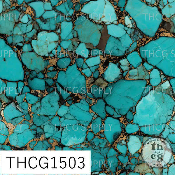 THCG1503 Turquoise Marble
