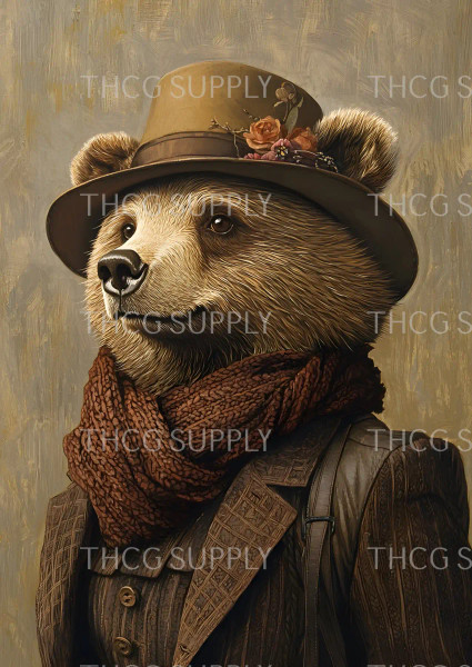 Journal Panel - J892 Anthro Bear