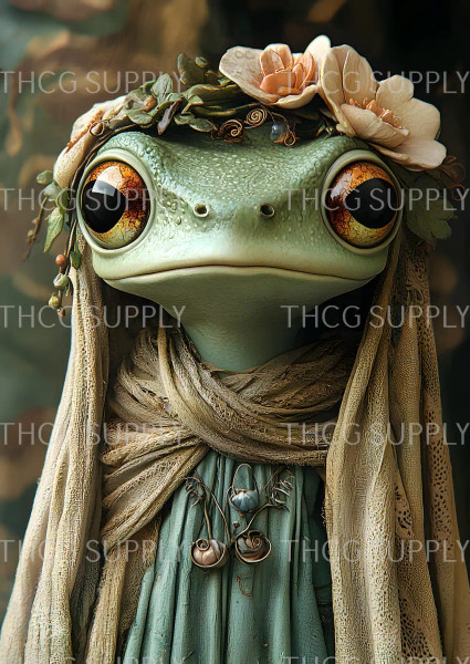 Journal Panel - J914 Anthro Frog