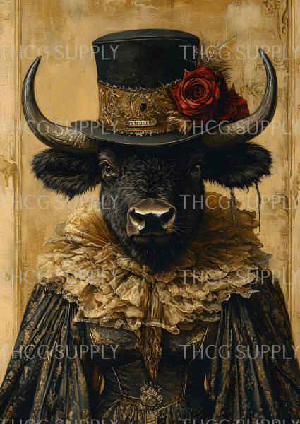 Journal Panel - J919 Anthro Cow