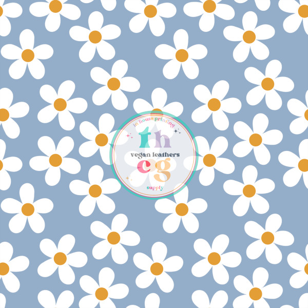 RR233 Blue Daisies