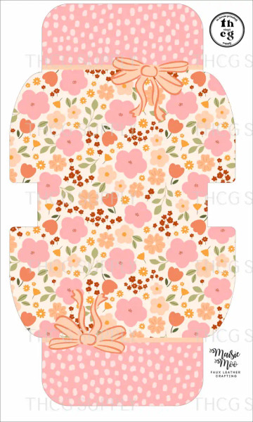 Cut and Sew - Kallie Purse THCG1274 Large Flowers