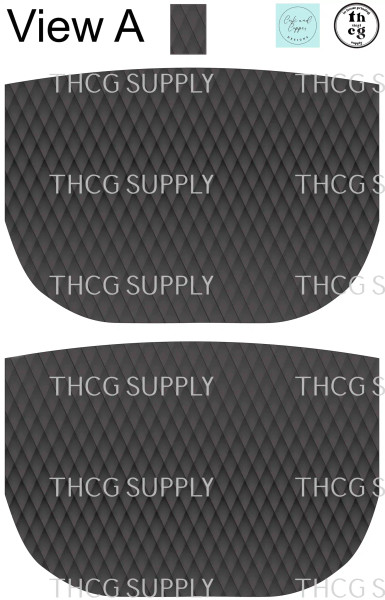 Cut and Sew The HEX Bag - Grey Diamonds