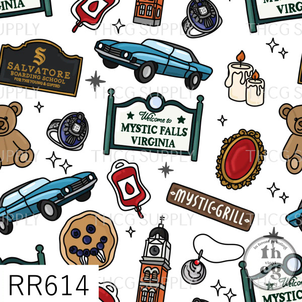 RR614 Vampire Diaries Transparent