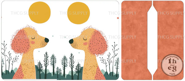 Cut and Sew - Mini Notebook Cover Poodle