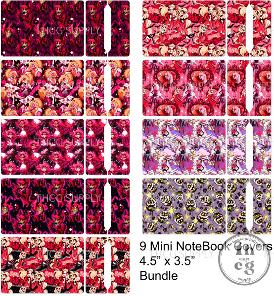 Cut and Sew - Mini Notebook Cover HZ Hotel Bundle