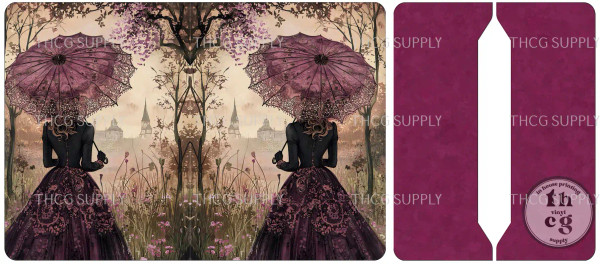 Cut and Sew - Mini Notebook Cover J951 Victorian Girl