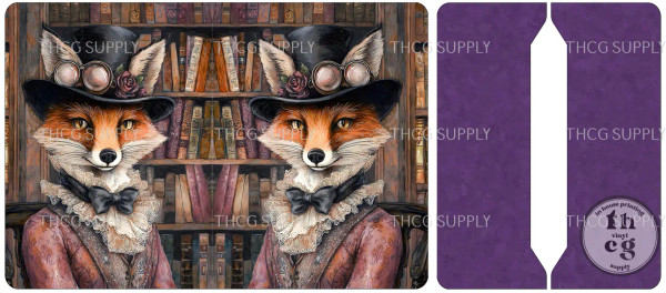 Cut and Sew - Mini Notebook Cover J982 Victorian Fox