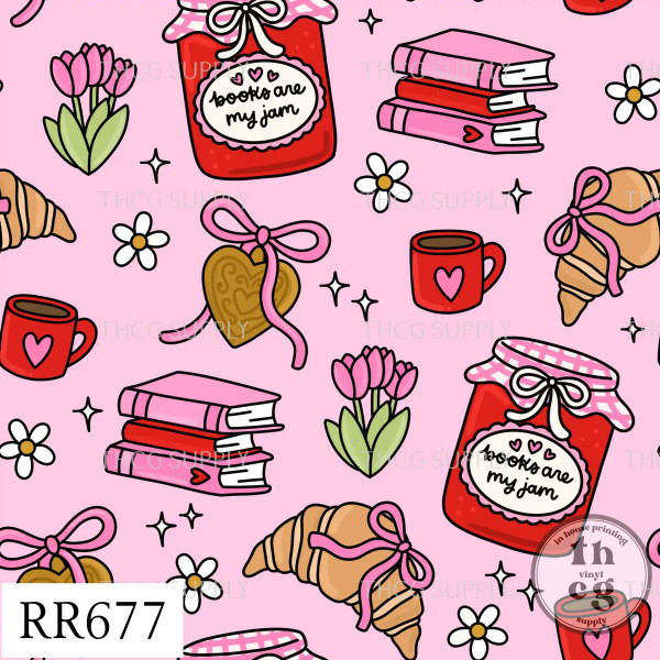 RR677 Books Are My Jam
