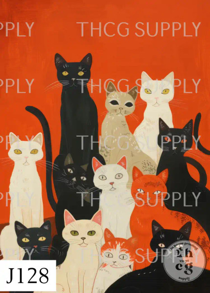 Journal Panel - J128 Cats