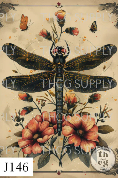 Journal Panel - J146 Dragonflies