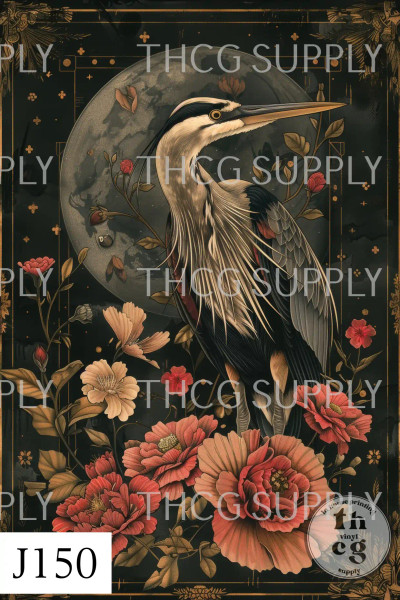 Journal Panel - J150 Great blue heron