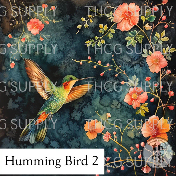 Panel -  Humming Bird 2
