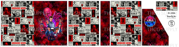 Cut and Sew - Moondance Template JR Legal MAM606 Stranger Things