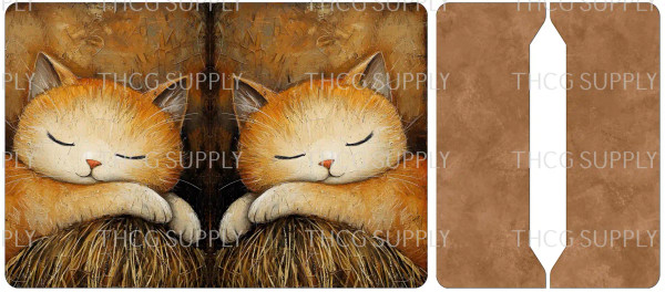 Cut and Sew - Mini Notebook J176 Cats