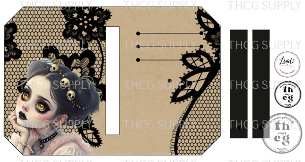 Cut and Sew - Pocket Pal ZD PktP Gothic Thinker