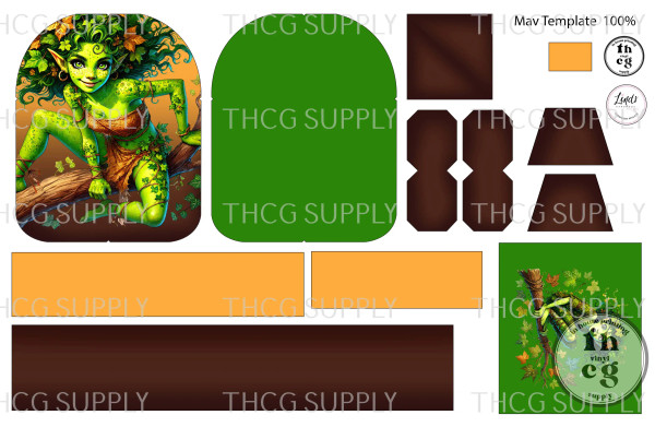 Cut and Sew - Mav Template ZD MAV Tree Creature