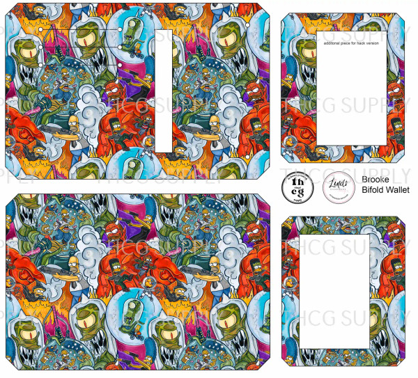 Cut and Sew - Brooke Bifold Wallet ID185 Small