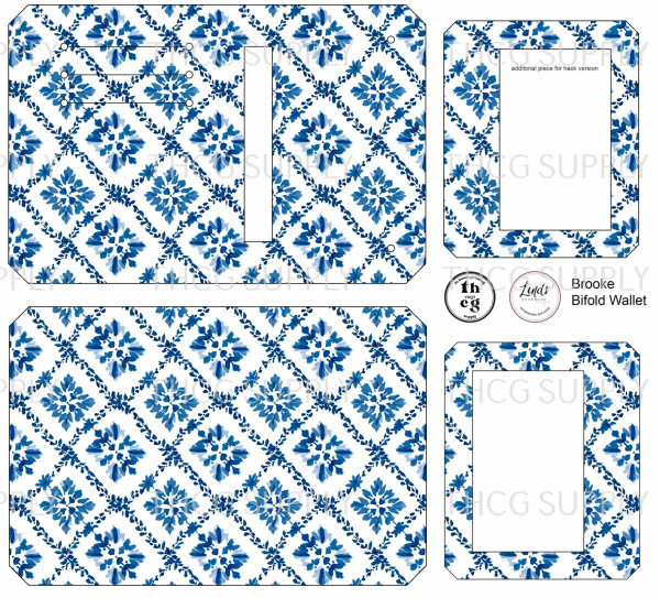 Cut and Sew - Brooke Bifold Wallet Thcg1714