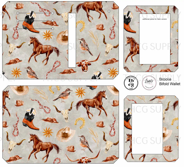 Cut and Sew - Brooke Bifold Wallet Thcg1720