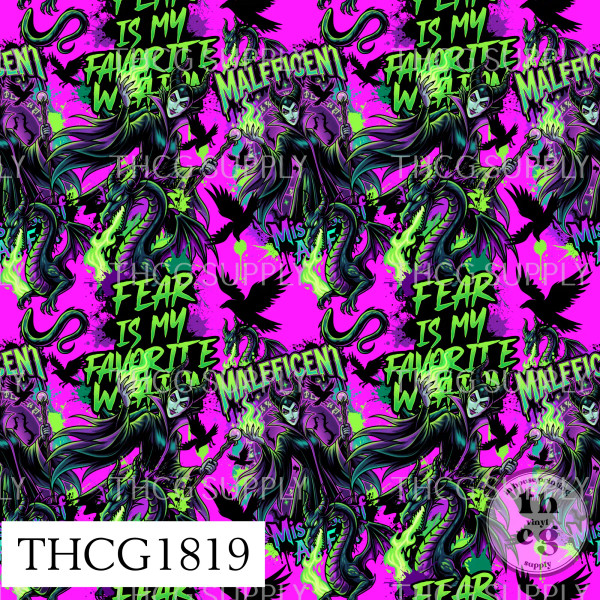 THCG1820 Maleficent purple