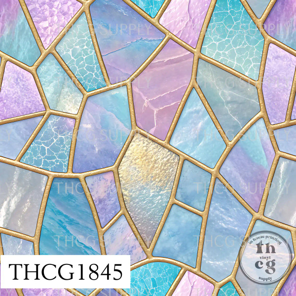 THCG1845 Pastel Stained Glass