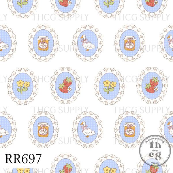 RR697 Spring  Frames Transparent