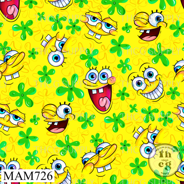 MAM726 Yellow  Sponge