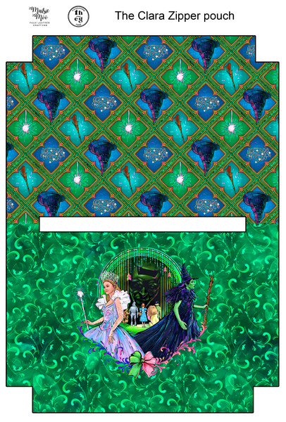 Cut and Sew - Clara Zipper Pouch SpongeBob