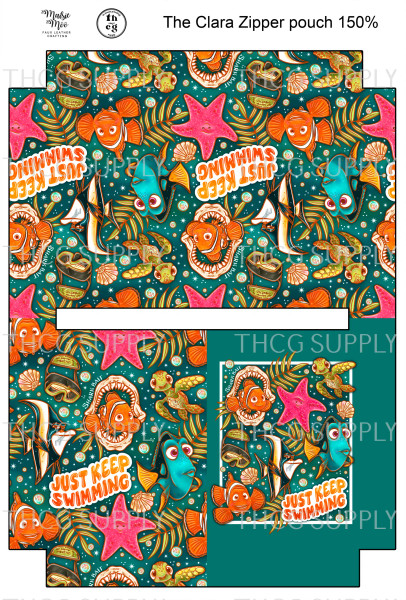 Cut and Sew - Clara Zipper Pouch AM010