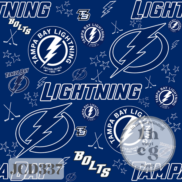 JCD337 Lightning Hockey Blue