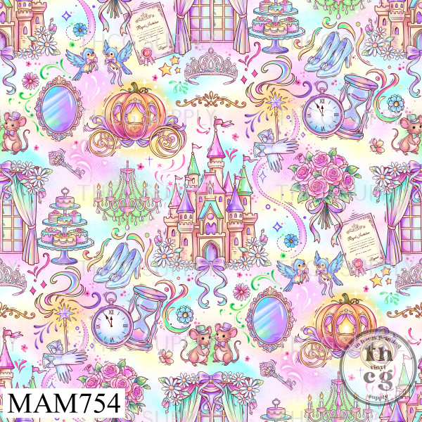 MAM754 Castle Cord Pink