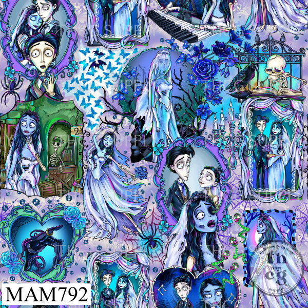 MAM792 Corpse Bride Mash Light Purple