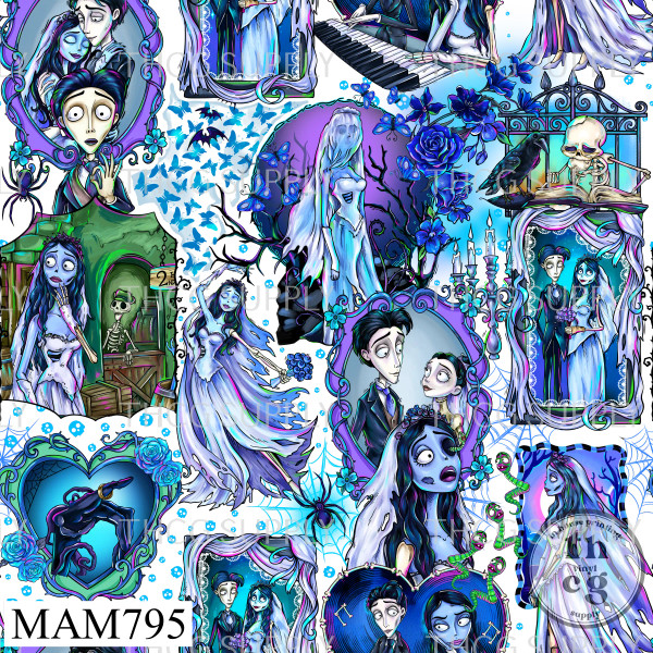 MAM795 Corpse Bride Mash Light Purple