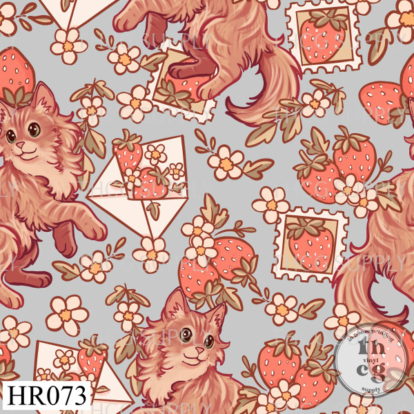 HR073 Coquette kitty Grey