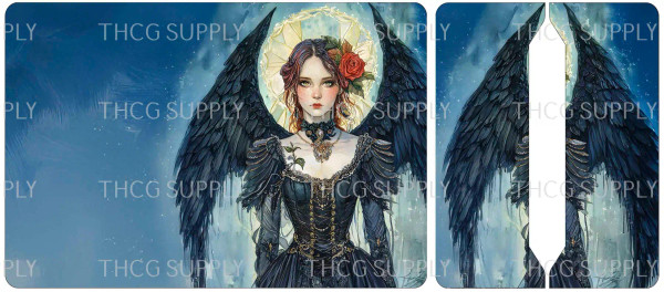 Cut and Sew - Mini Notebook Cover J383 Echoes of Dark Raven Princess