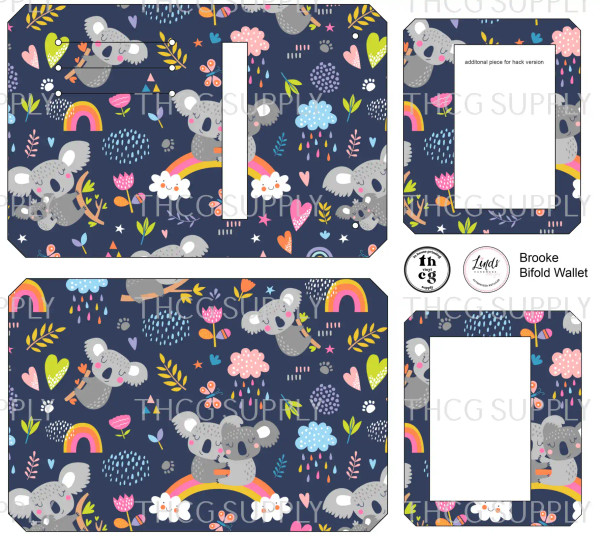 Cut and Sew - Brooke Bifold Wallet THCG1925 Koala