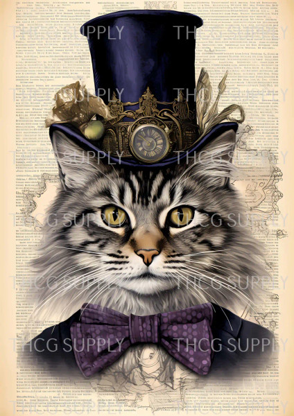 Journal Panel - ZD PanelA4 Cat Bow