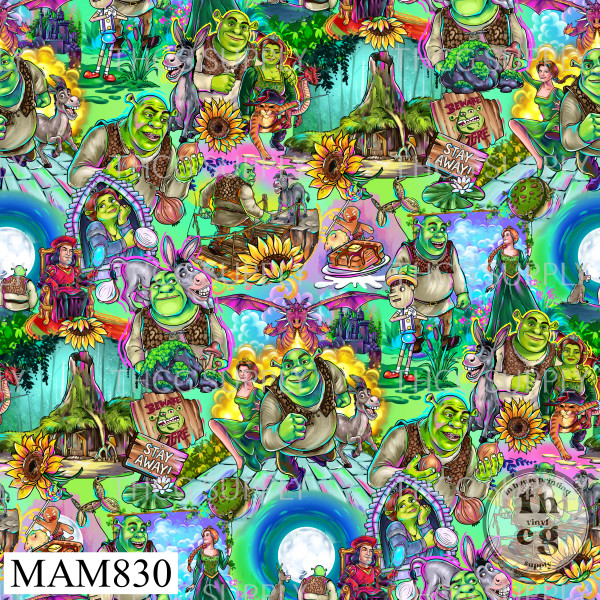 MAM830 Shrek Mash up