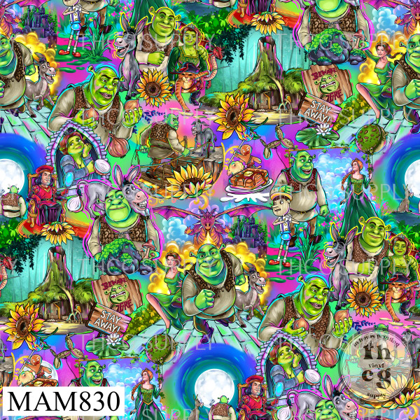 MAM831 Shrek Mash up Purple