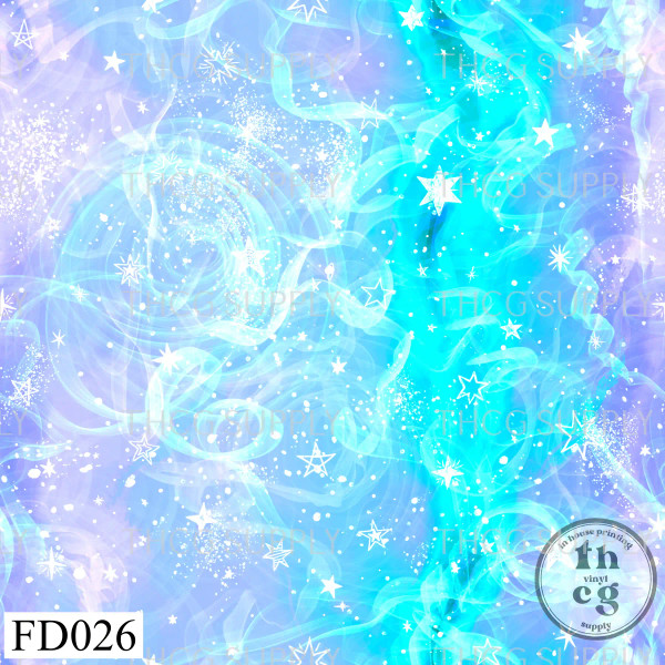 FD026 Corpse Bride Cord Light Blue