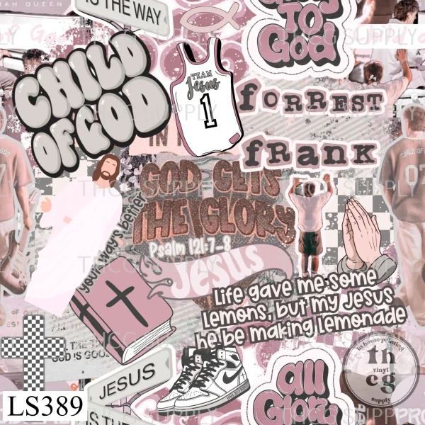 LS389 Forrest Frank Pink