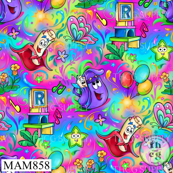 MAM858 Dora Cord Rainbow