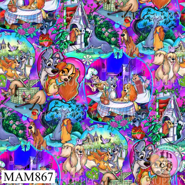 MAM867 Lady and the Tramp  Purple