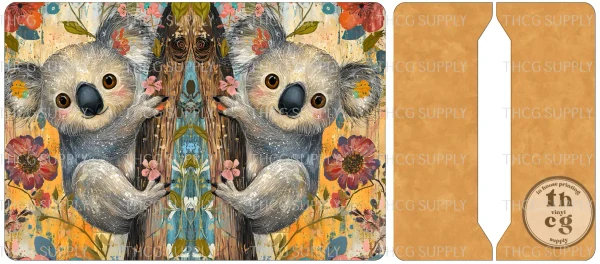 Cut and Sew - Mini Notebook Cover J142 Koala