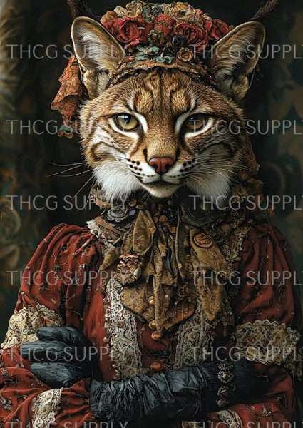 Retail Journal Panel - J908 Anthro Cat A4 size on Smooth Vinyl