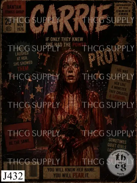 Journal Panel -J432 CARRIE COMIC