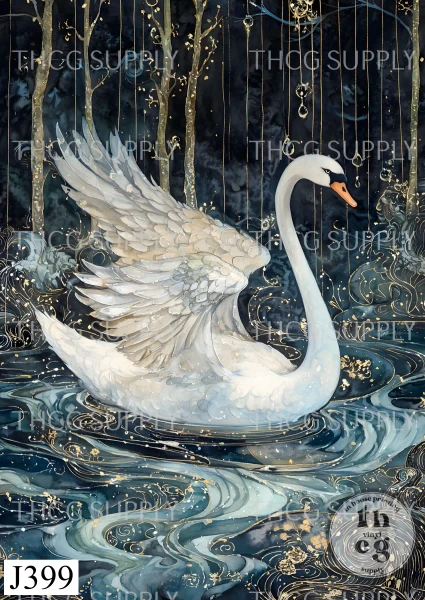 Journal Panel -J399 Astral Dreams and Dark Woods Moth